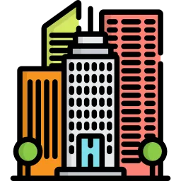 Ilustración de edificios